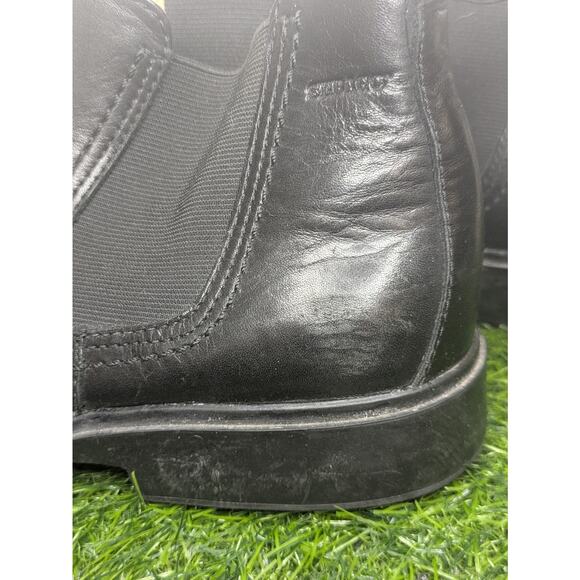 Sebago Drake Dry Sides Chelsea Boots Men’s 10.5 Black Leather Waterproof Work main image 7